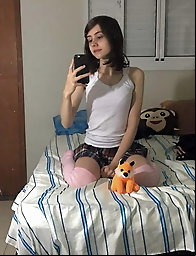 Classy ladyboy babes show their tricks